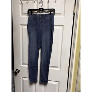 Arizona Skinny Leg Jeans Size 3 Medium Wash Stretch Blue Denim 25x31